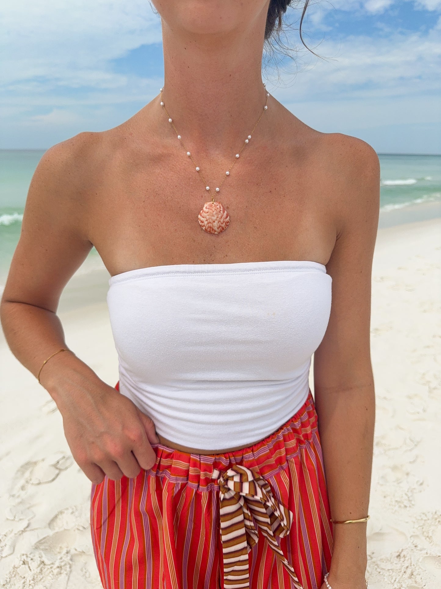 Handmade Seashell Necklace