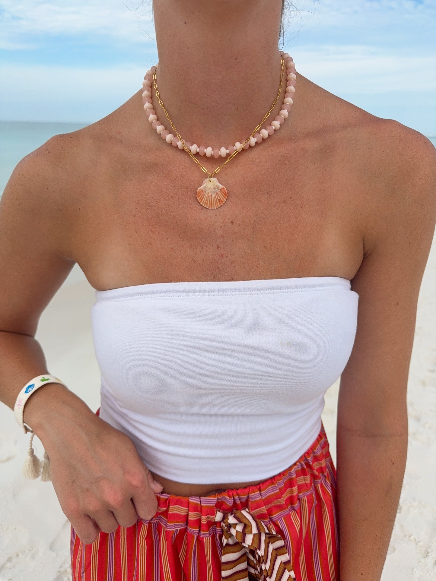 Handmade Seashell Necklace