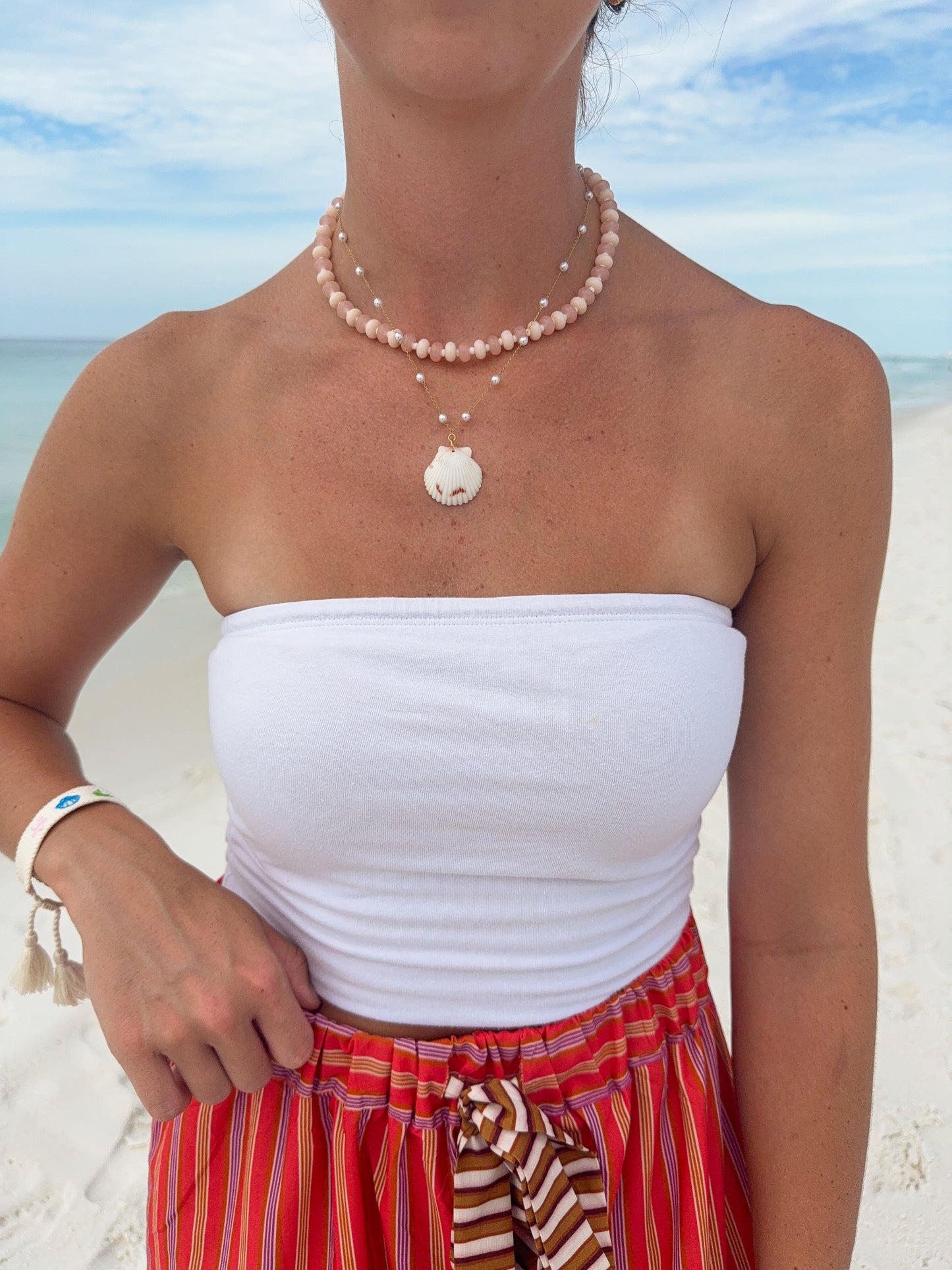 Handmade Seashell Necklace