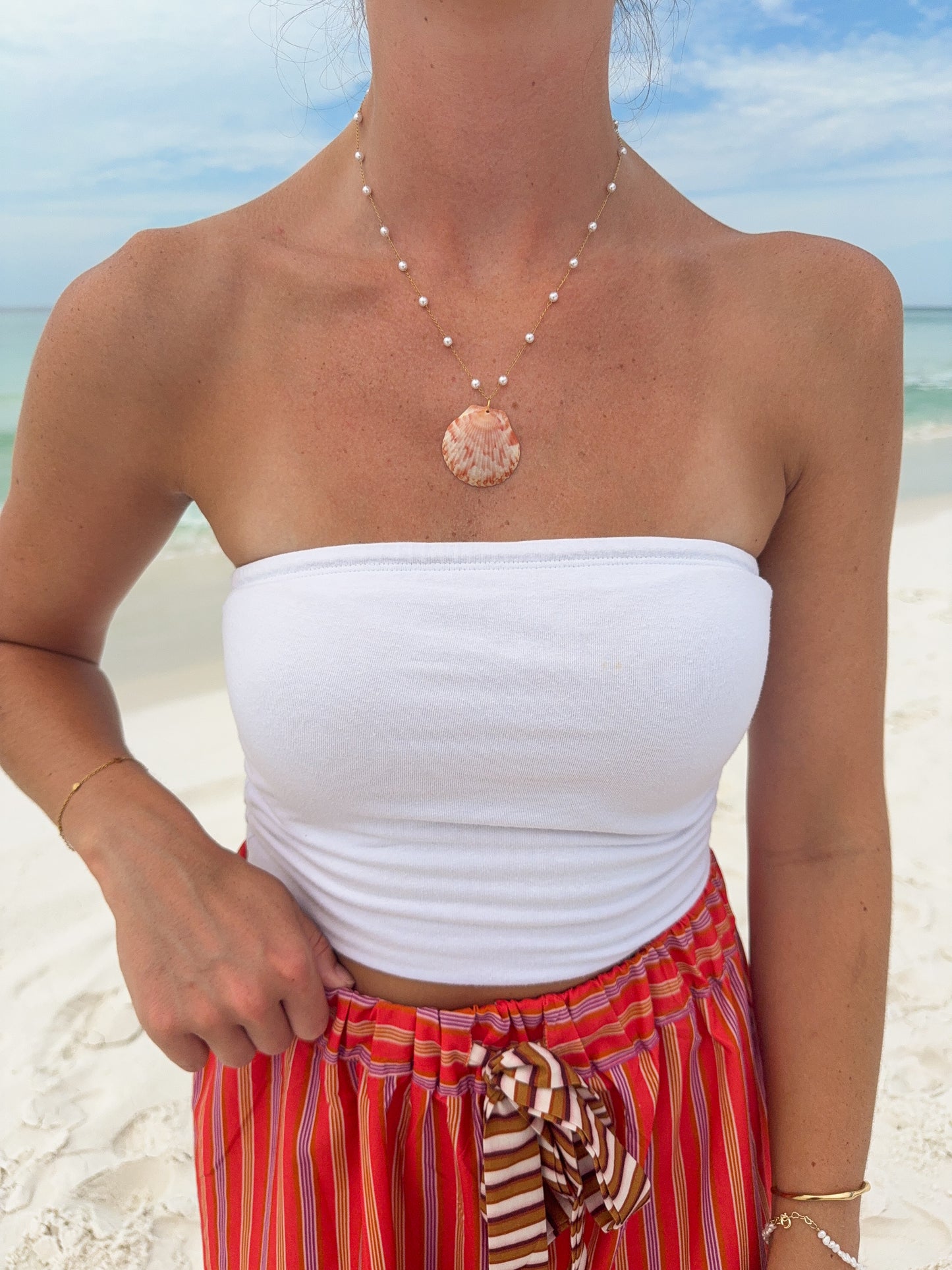 Handmade Seashell Necklace