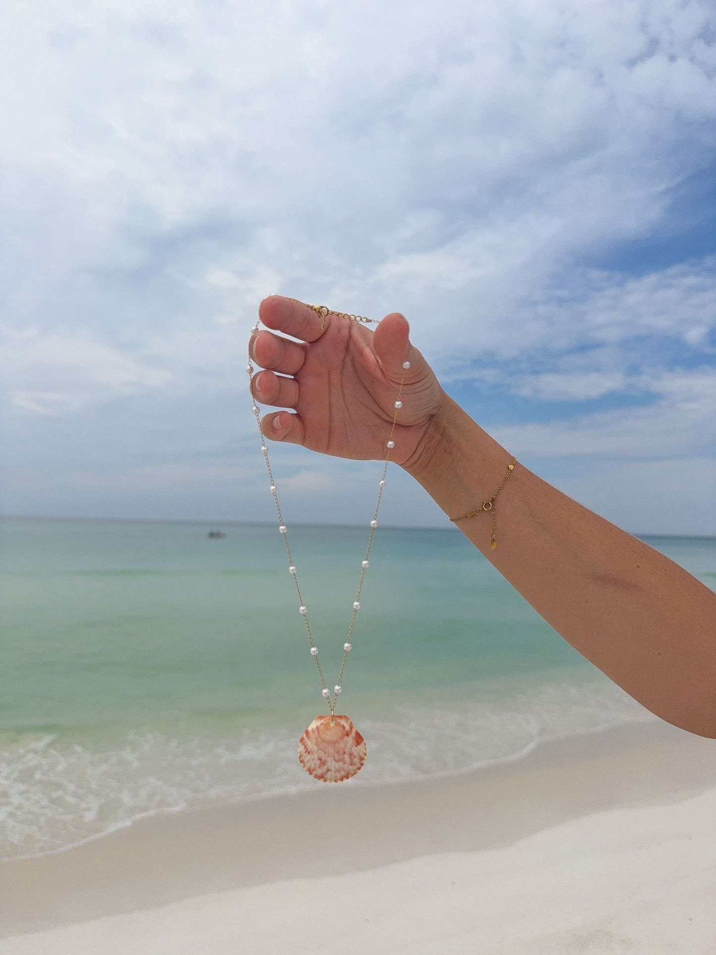 Handmade Seashell Necklace